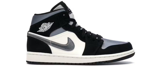 Jordan 1 Mid Satin Grey Toe (Men’s)