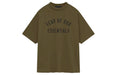 Fear of God Essentials Jersey Crewneck Tee Olive