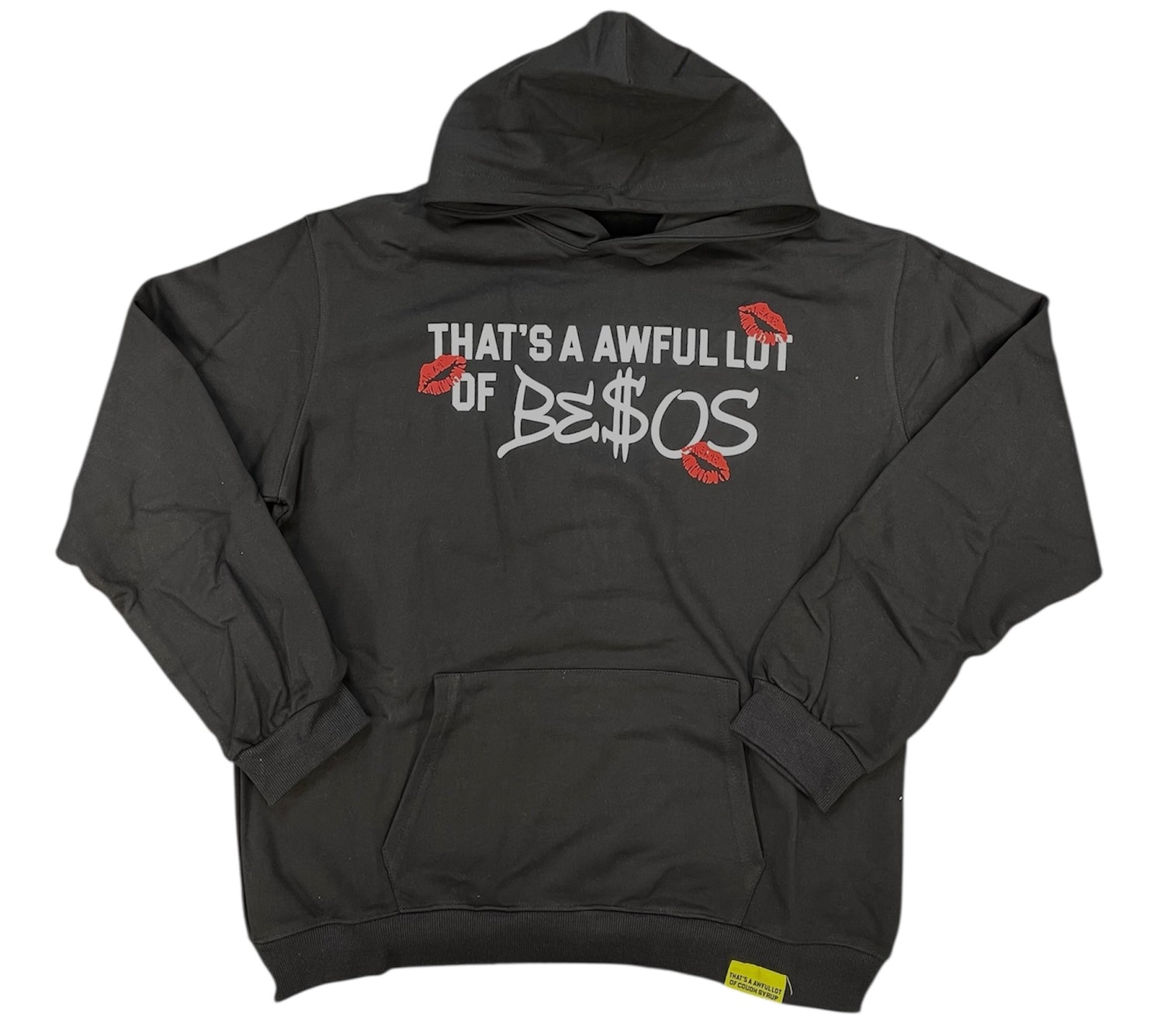 Awful Os Awful Lot of Cough Syrup x Be$os Hoodie Black – TG Sneaks LLC