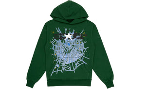 Sp5der Web Hoodie Hunter Green