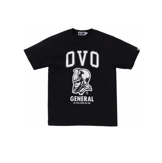 Bape x OVO General Tee Black