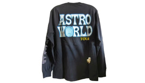 Travis Scott Astroworld Tour Longsleeve Tee Black