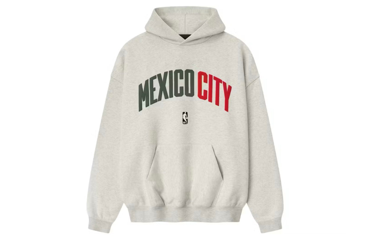 Fear of God Essentials Mexico City 90s Hoodie Oatmeal Heather