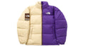 Supreme The North Face Split Nuptse Jacket Tan
