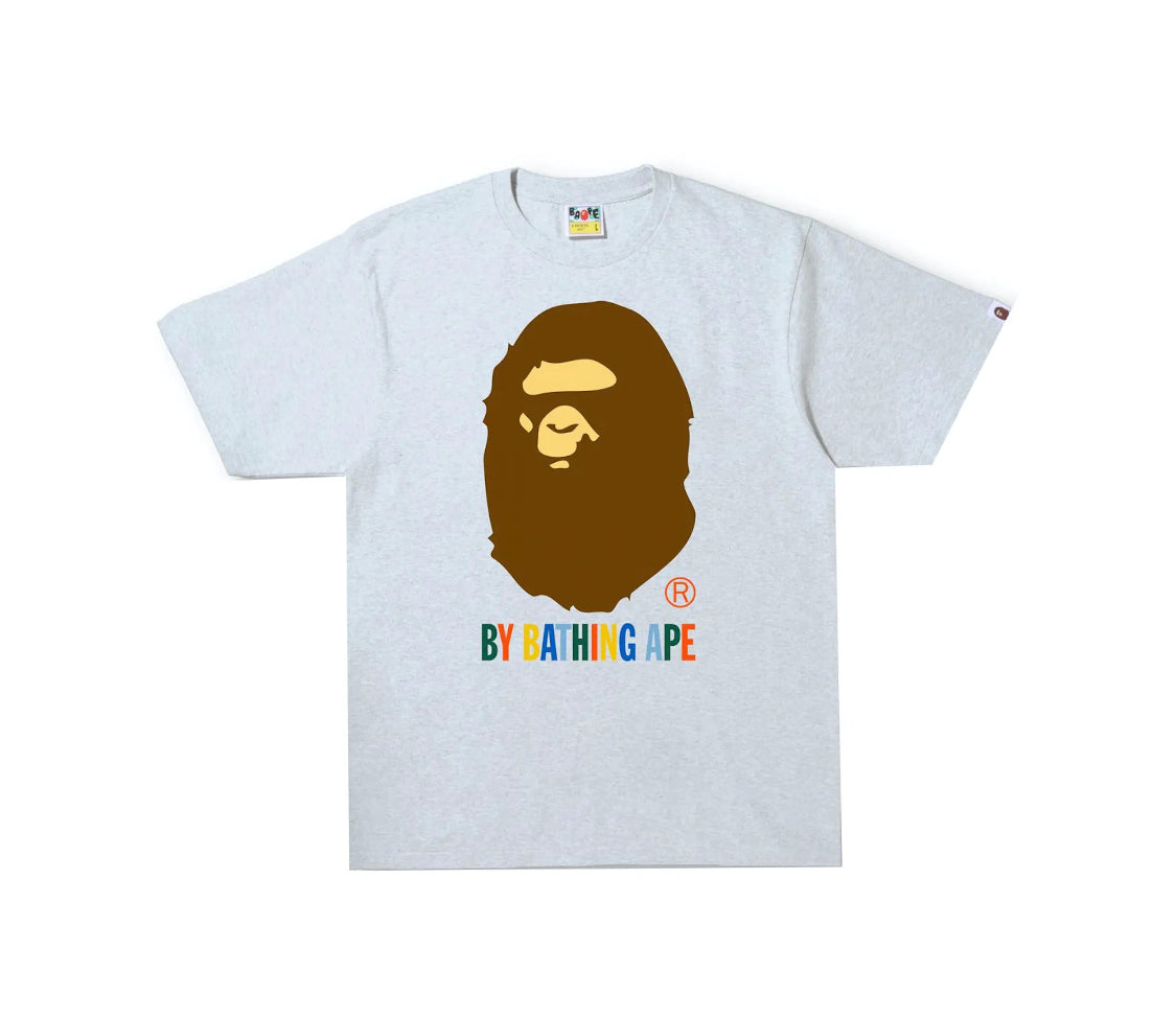 Bape Colors By A Bathing Ape Tee Grey