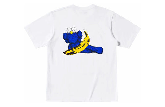 KAWS x Uniqlo Warhol UT Banana Graphic Tee White