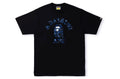 Bape Color Camo College Tee Black Blue