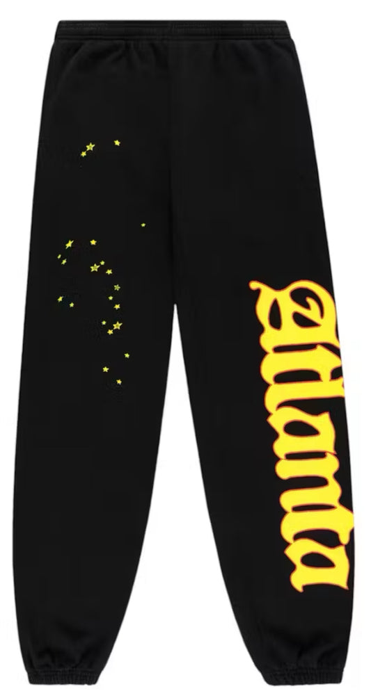 Sp5der Atlanta Sweatpants Black