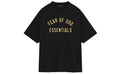 Fear of God Essentials Crewneck Tee Black/Gold