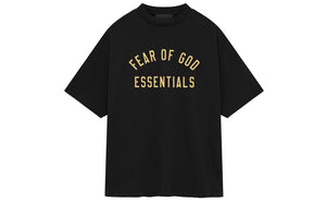 Fear of God Essentials Crewneck Tee Black/Gold