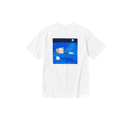 KAWS x Uniqlo UT Short Sleeve Artbook Cover T-Shirt White