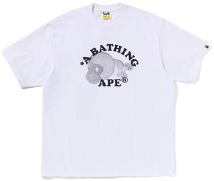 Bape Milo College Tee White