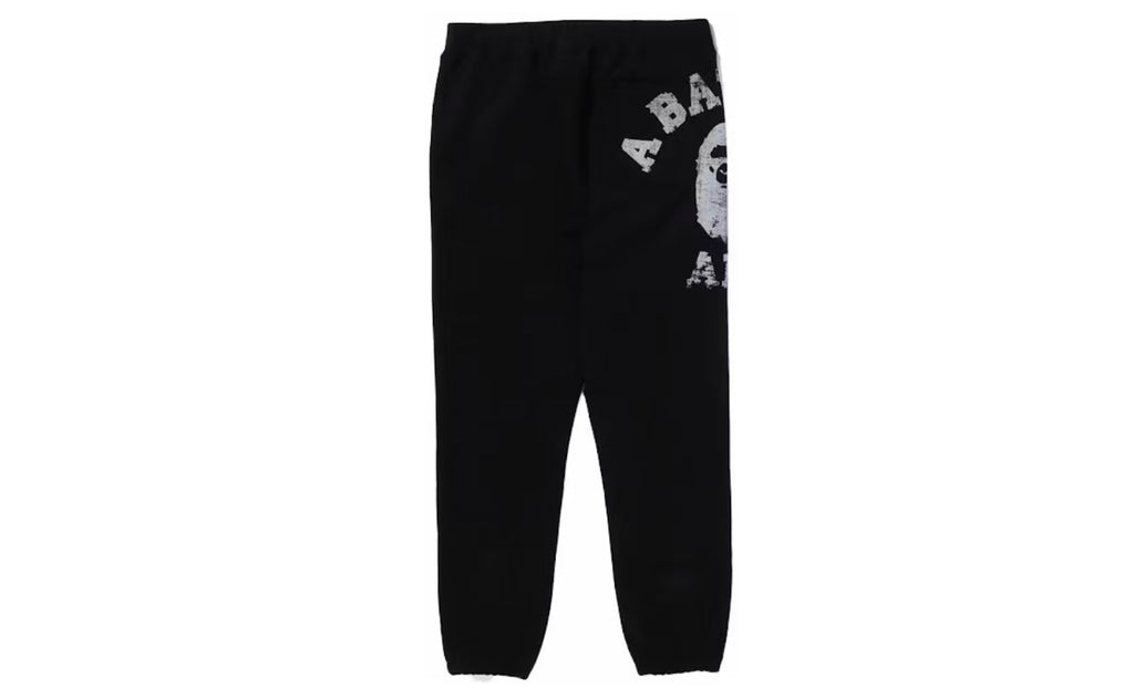 Bape Big College Sweatpants Black