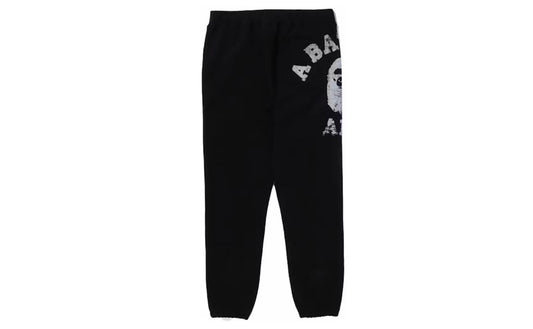 Bape Big College Sweatpants Black