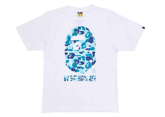 Bape ABC Camo By Bathing Ape Tee White Blue
