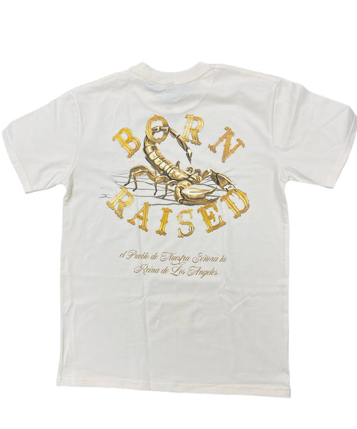 Born X Raised Alacran Rocker S/S Tee Cream