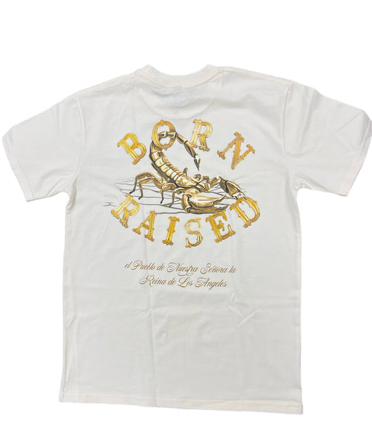 Born X Raised Alacran Rocker S/S Tee Cream