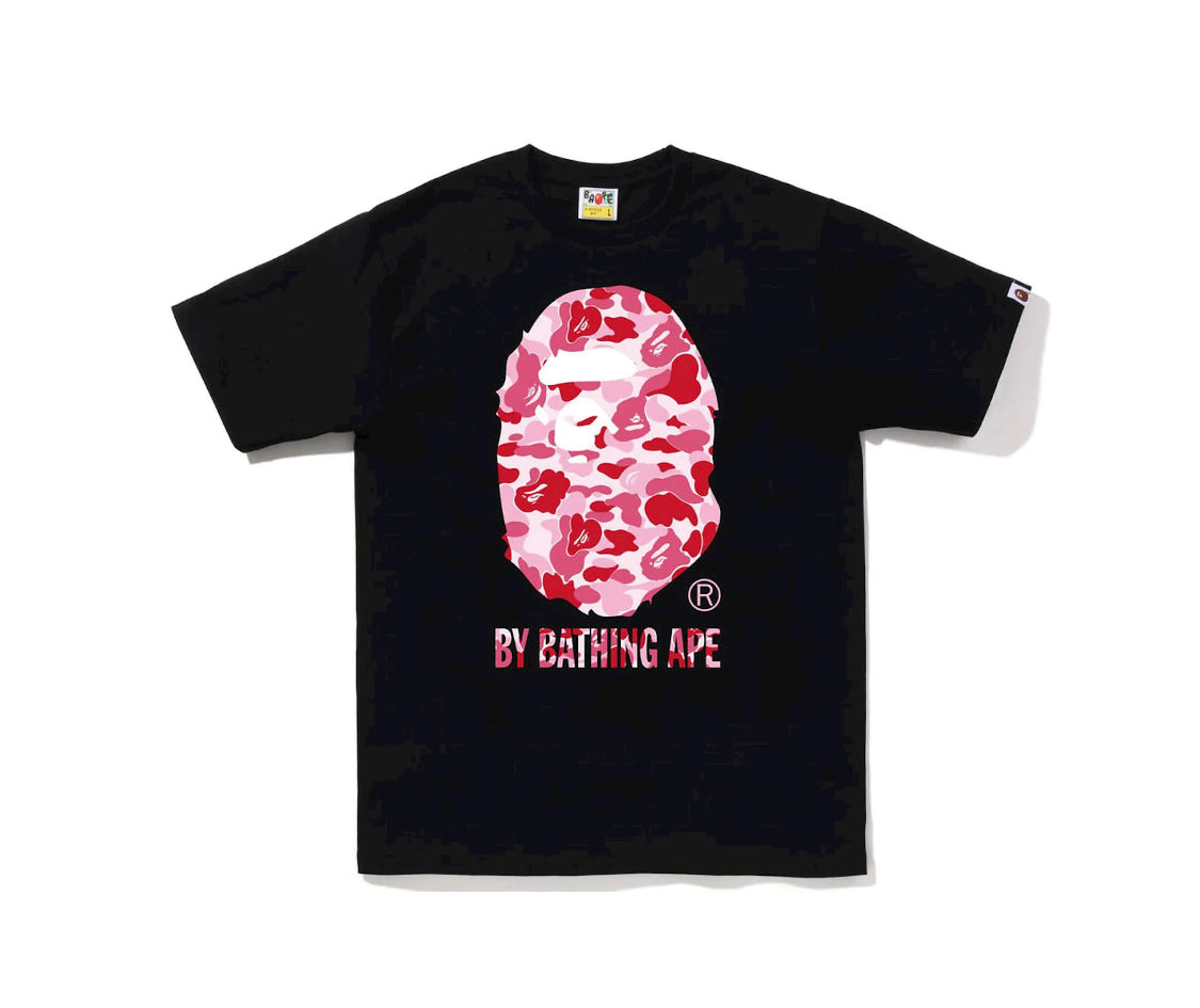 Bape ABC Camo By Bathing Ape Tee Black/Pink