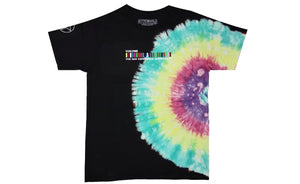 Travis Scott Astroworld Festival Run Tie Dye Tee Black