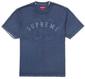 Supreme Overprint S/S Top Navy