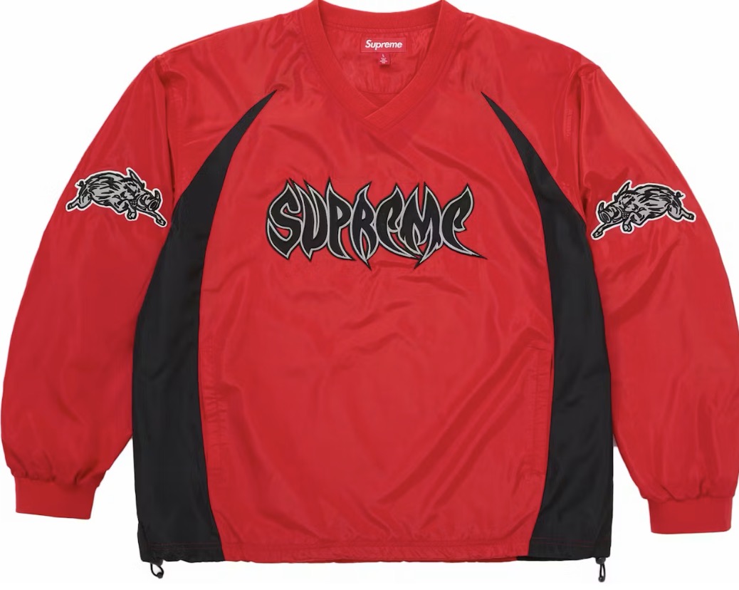 Supreme Red Warthog Warm Up Pullover