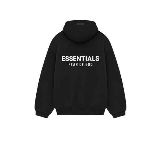 Fear Of God Essentials Fleece Hoodie Black
