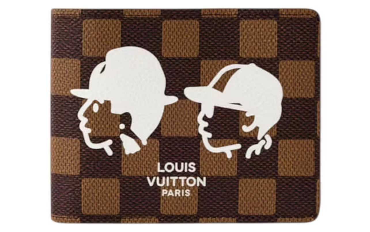 Louis Vuitton x Nigo Multiple Wallet Brown