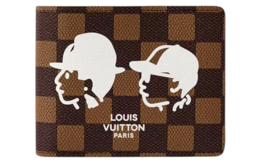 Louis Vuitton x Nigo Multiple Wallet Brown