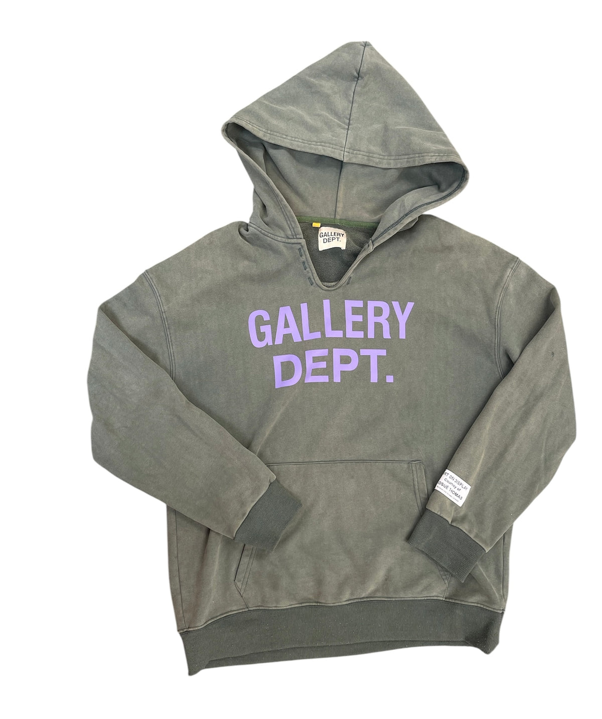 Pre-Owned Gallery Dept. Pullover Hoodie Vintage Green Purple