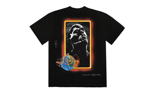 Travis Scott Astro Portrait T-Shirt Black