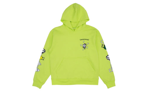 Chrome Hearts Matty Boy Link Hoodie Lime Green