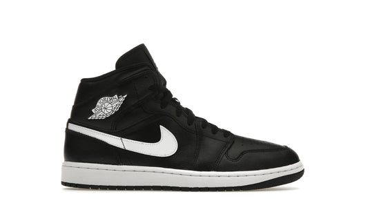 Jordan 1 Mid Black White (Women’s)