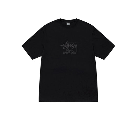 Stussy Laguna USA Pigment Dyed Tee Black