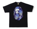 Bape Storm Big Ape Head Tee Black Purple