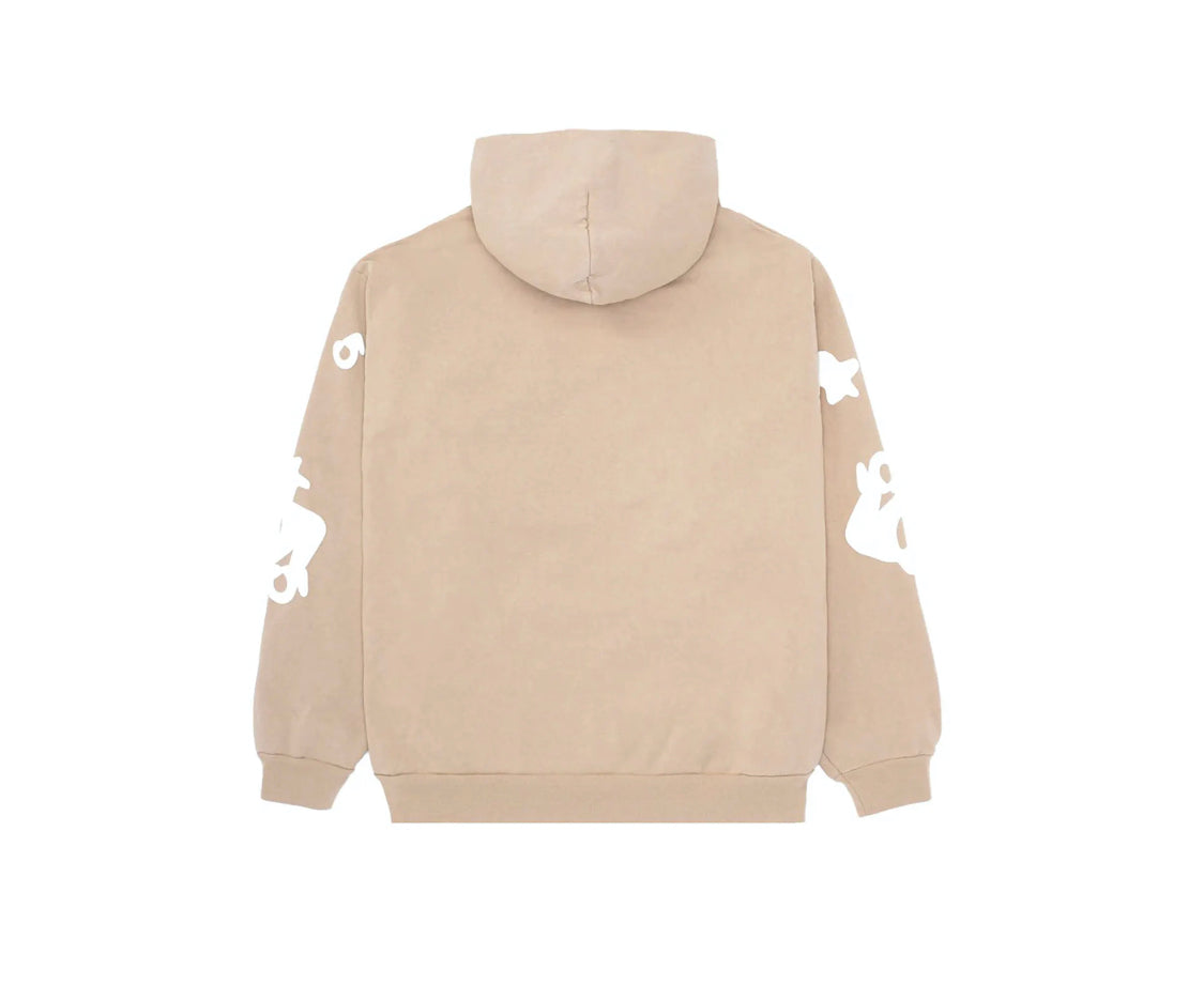 Sp5der Beluga Hoodie Sand