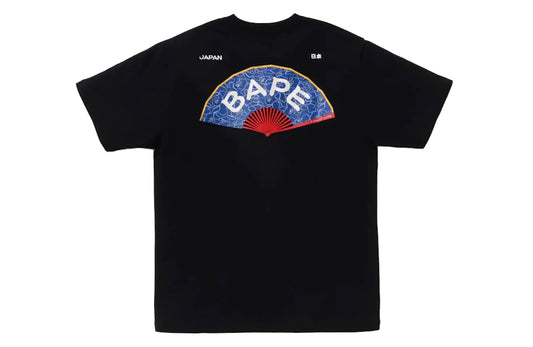 Bape Japanese Fan Tee Black