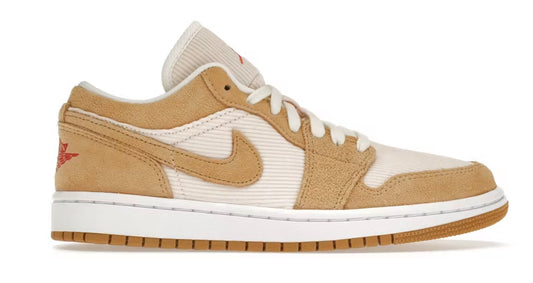Jordan 1 Low SE Twine Orange Quartz Corduroy (Women’s)