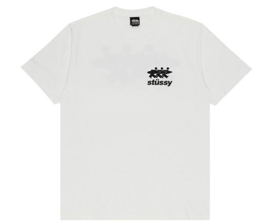 Stussy Surfwalk Tee White