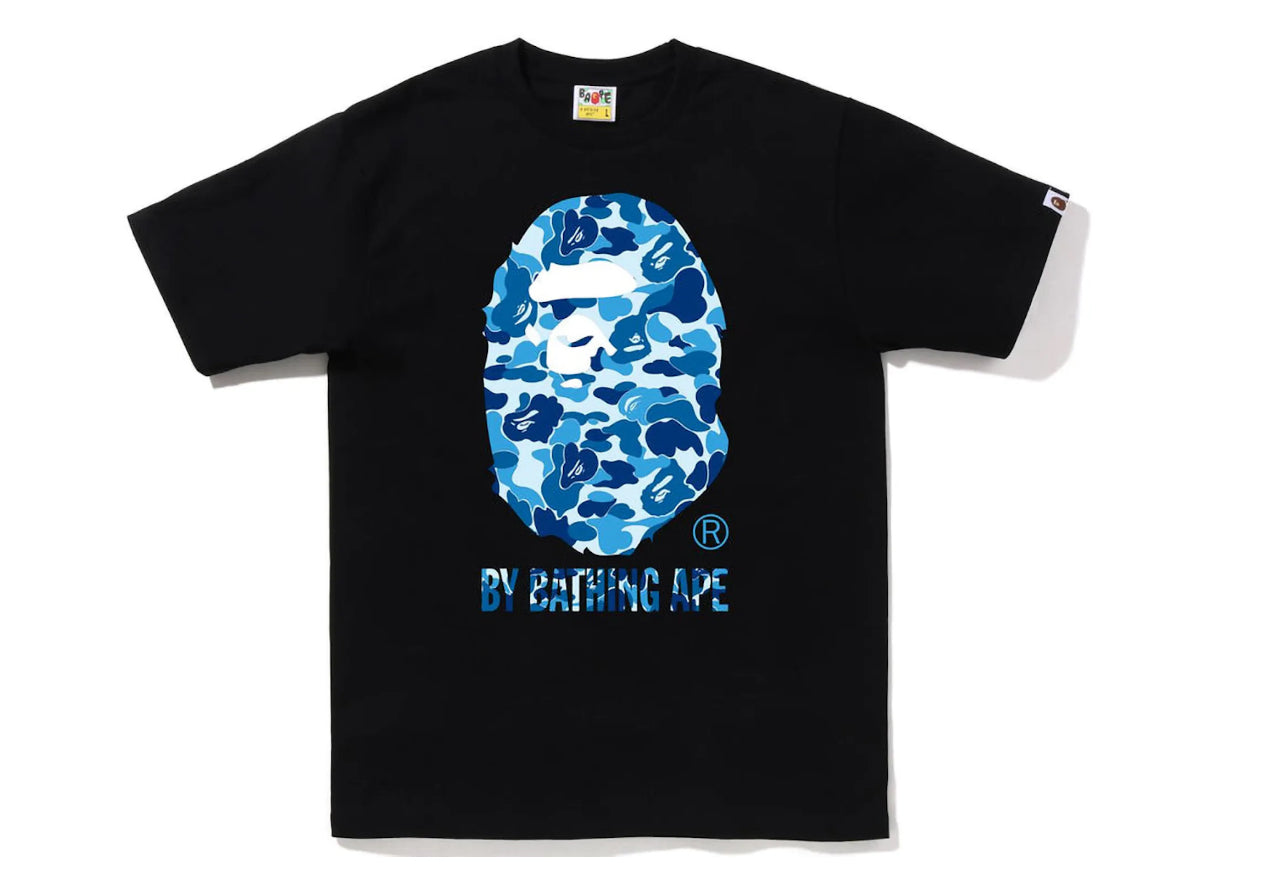Bape ABC Camo By Bathing Ape Tee Black/Blue Camo