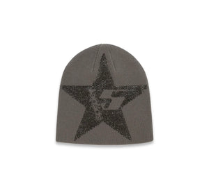 Sp5der Worldwide Big 5 Star Skully Slate Beanie
