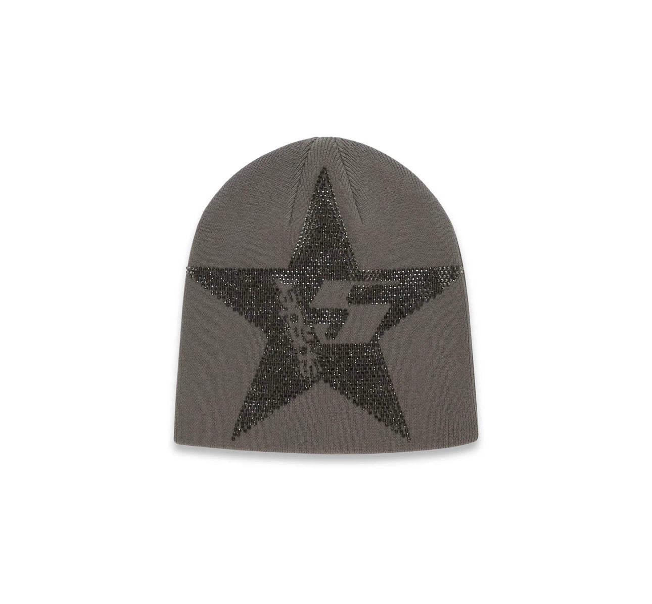 Sp5der Worldwide Big 5 Star Skully Slate Beanie