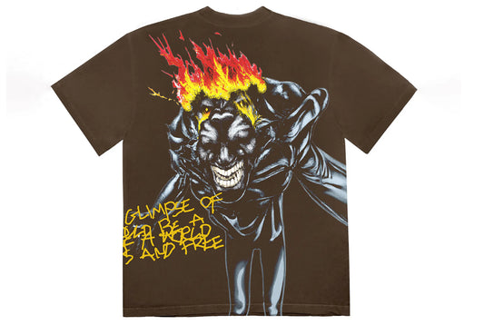 Travis Scott Utopia I Tee Brown