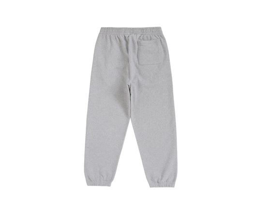 Supreme Satin Appliqué Sweatpant Heather Grey