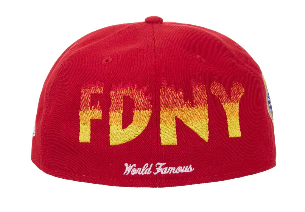 Supreme FDNY Box Logo New Era 59Fifty Fitted Cap Red