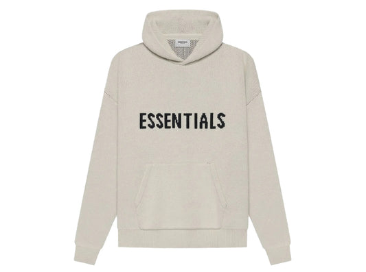 Fear of God Essentials Knit Pullover Hoodie Moss