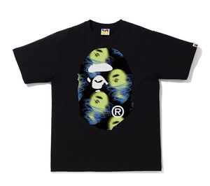 Bape Storm Big Ape Head Tee Black