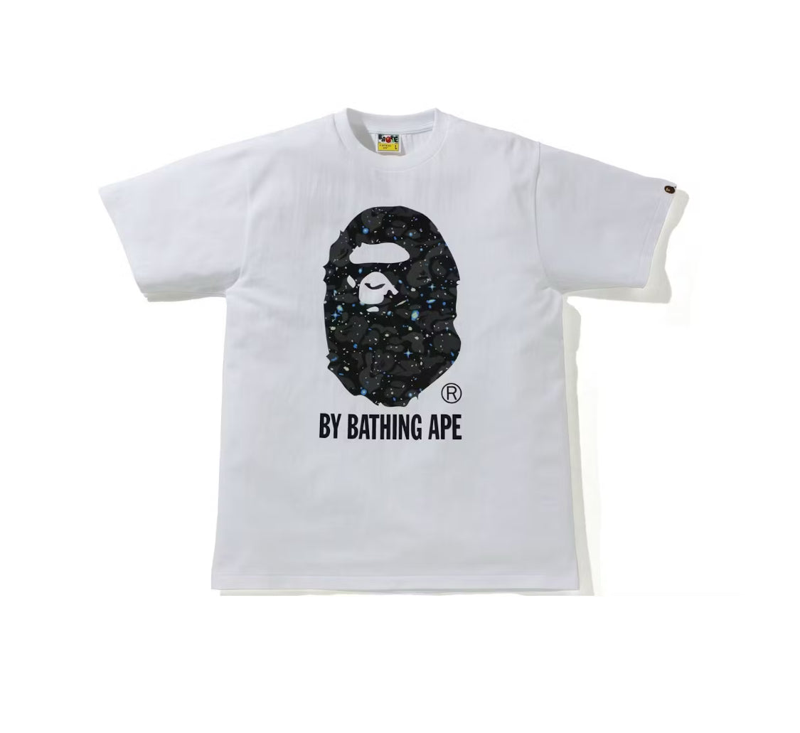 Bape Space Camo By Bathing Ape Tee White