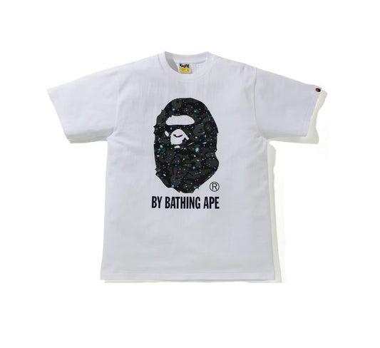 Bape Space Camo By Bathing Ape Tee White