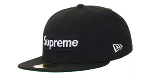 Supreme FDNY Box Logo New Era 59Fifty Fitted Cap Black