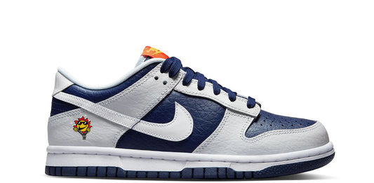 Nike Dunk Low UV Reactive Photon Dust Midnight Navy (Youth)